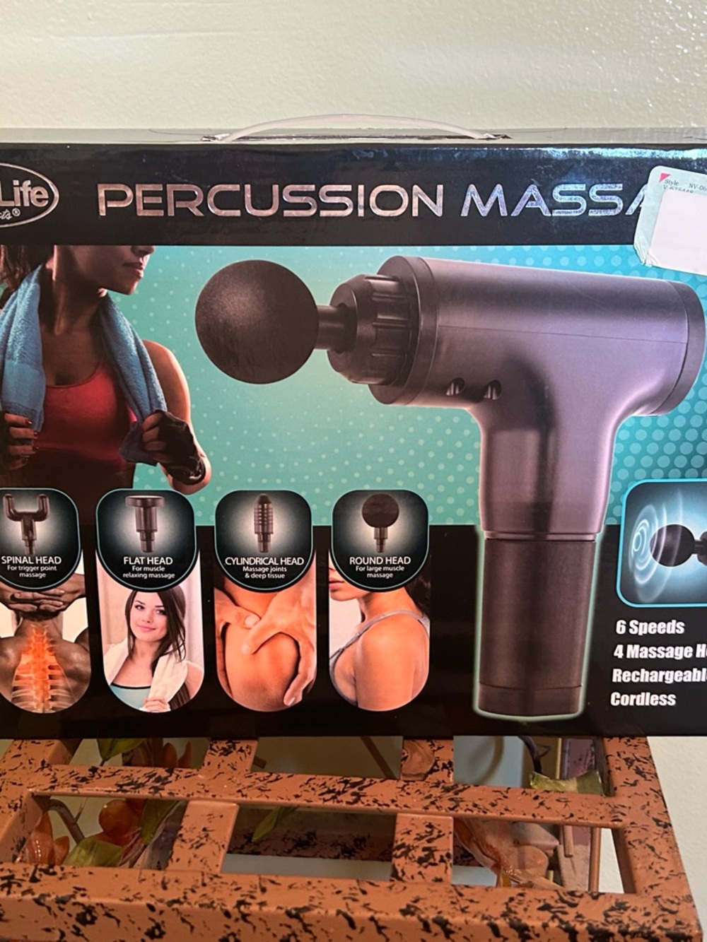 Percussion Massage Gun - Black - Unbranded